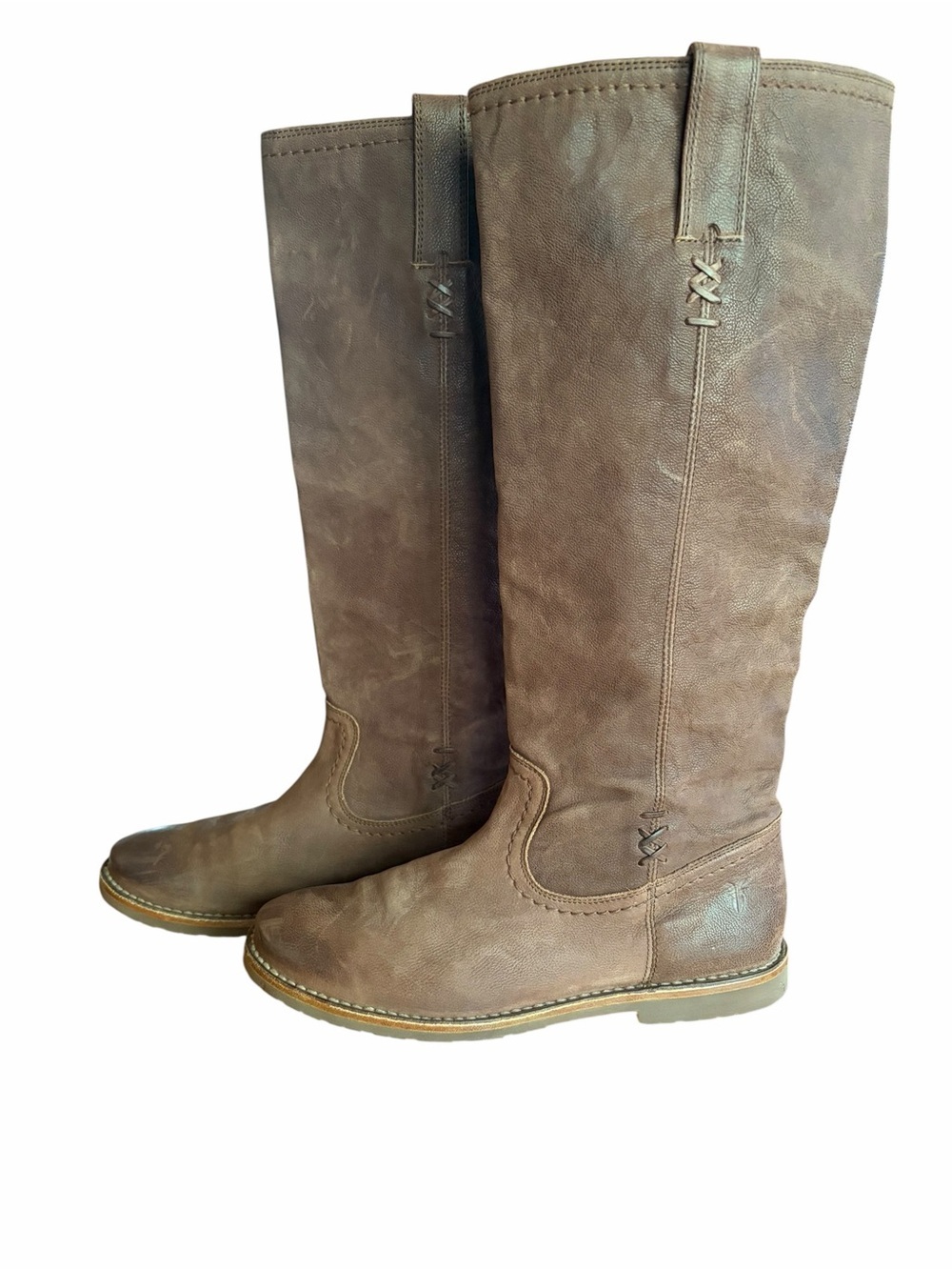 Frye Celia X Stitch Knee-High Riding Boots